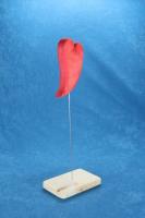 Dekoherz auf Draht (Fichte)– handgefertigte Holzdekoration aus Holz